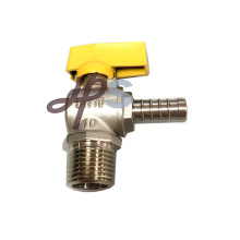 Male and Pex connection brass gas ball valve